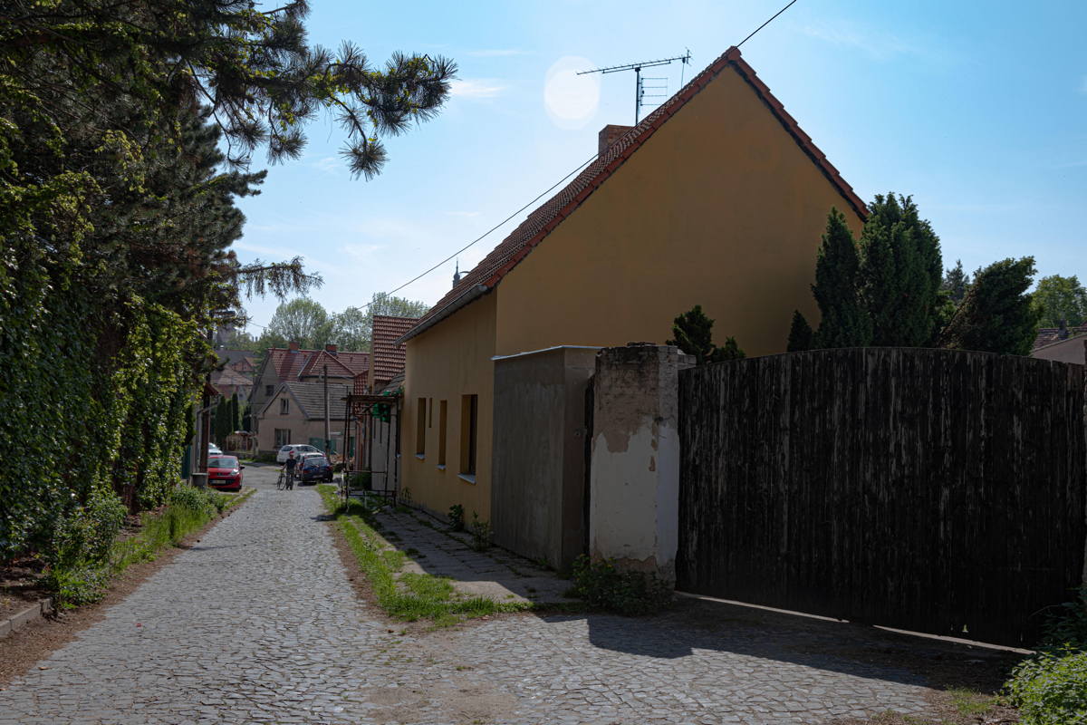 Large Jewish population clustered around Synagogue