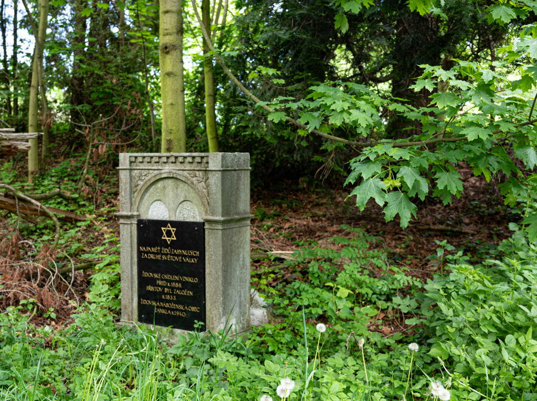 Tomb stones removed in the 1980’s, later Jewish Cemetery vandalized