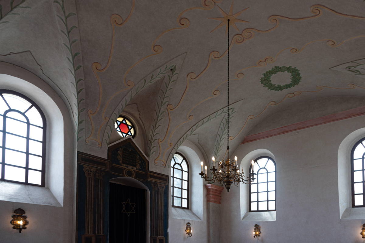 Restored ceiling