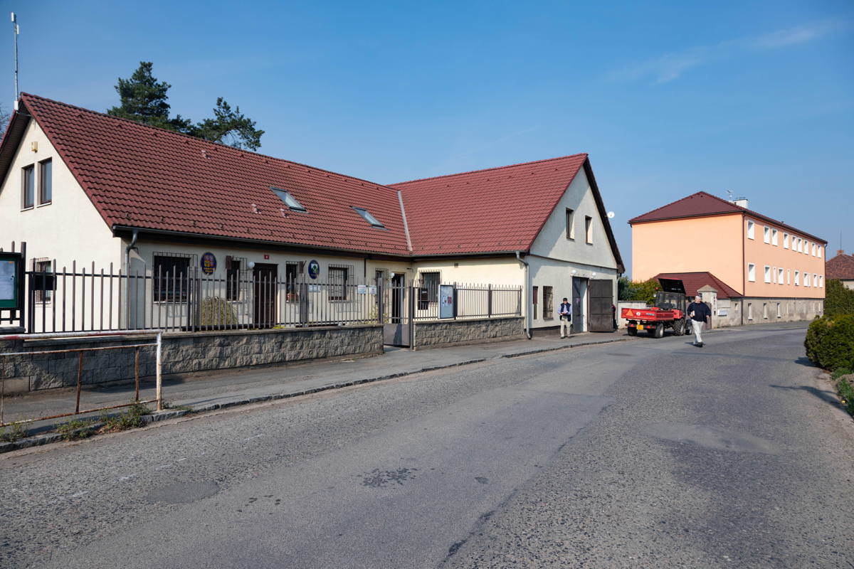 Rabbi’s house, prayer room, and Synagogue now municipal complex