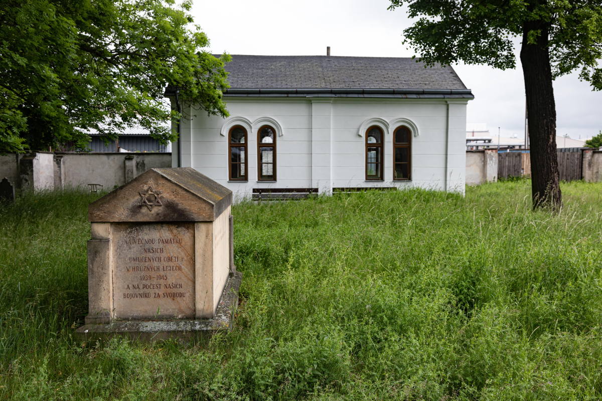 Jewish cemetery Many tombstones removed by the Nazis