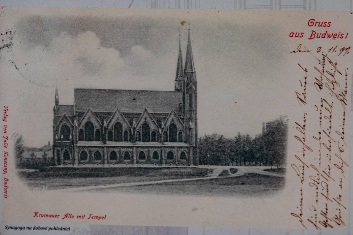 Image of Synagogue copied from exhibit