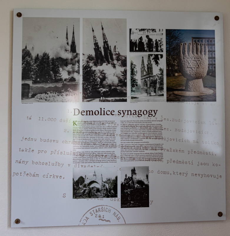 Nazis destroyed Synagogue