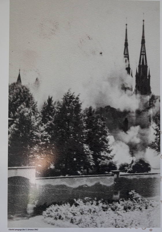 Nazis destroyed Synagogue