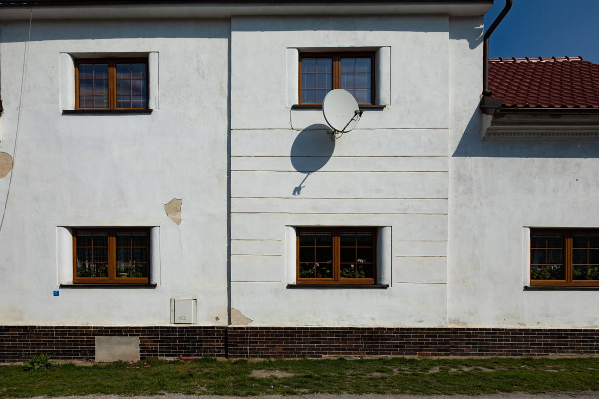 Houses in Ghetto frequently attached