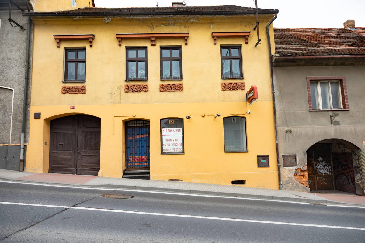 Stores below, apartment above