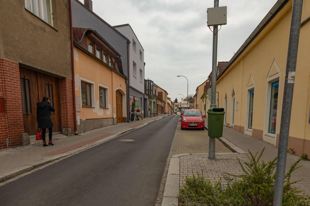 Cluster of Jewish homes