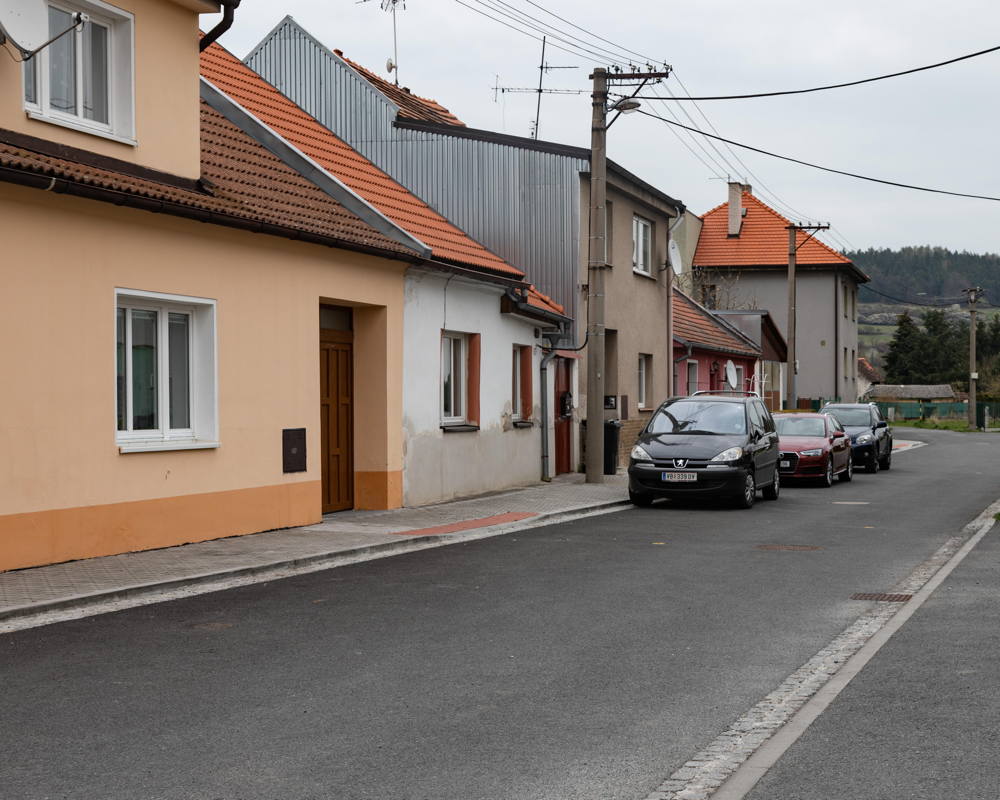 Cluster of Jewish homes