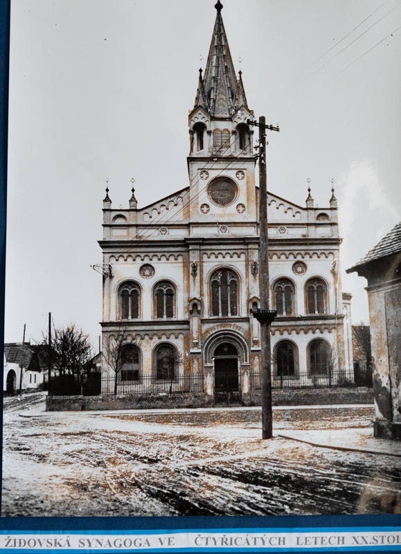 Photo of original Sanctuary supplied by town archivist