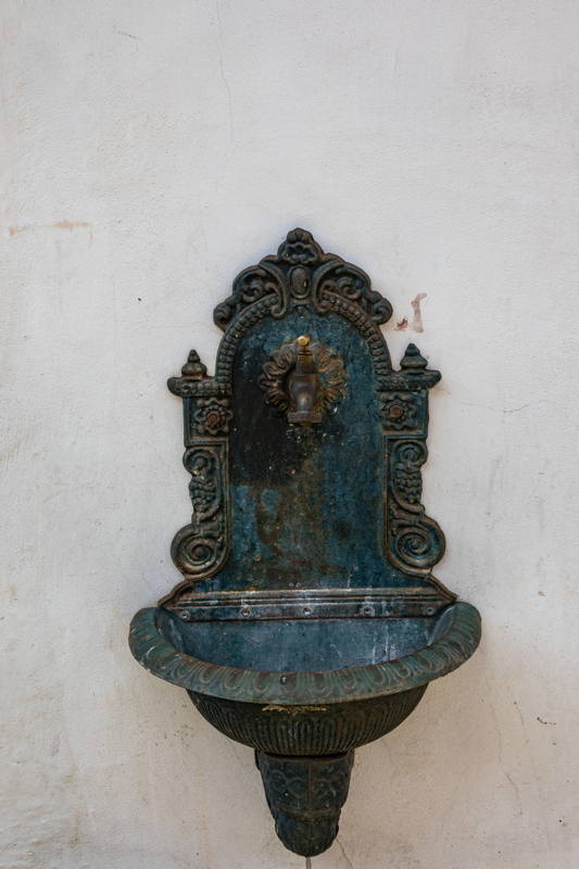 Hand washing basin, now in a private home