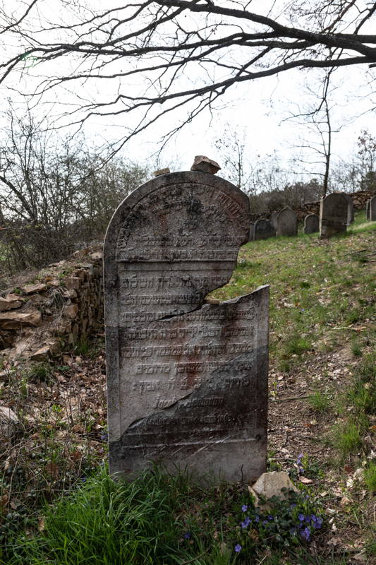 Jewish Cemetery located a few miles from Ghetto on a steep hill