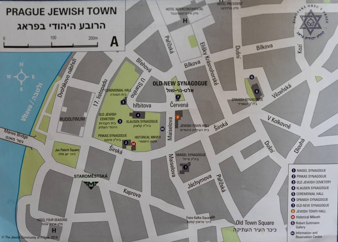 Map of Jewish quarter