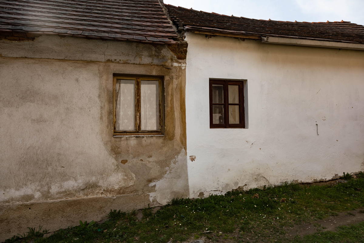 Side by side houses forming the Eruv