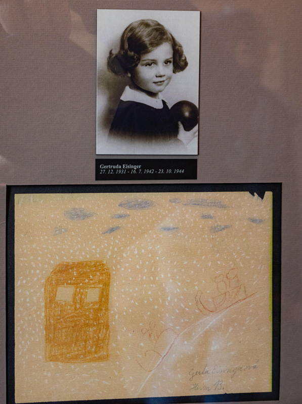 Children’s drawings from  Terezin