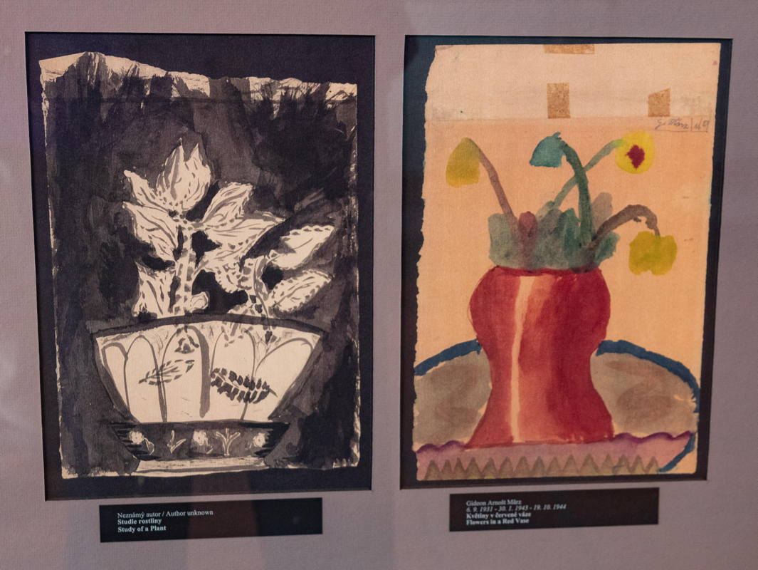 Children’s drawings from  Terezin