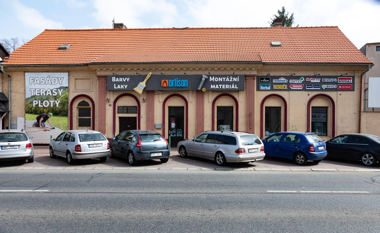 Front of Synagogue