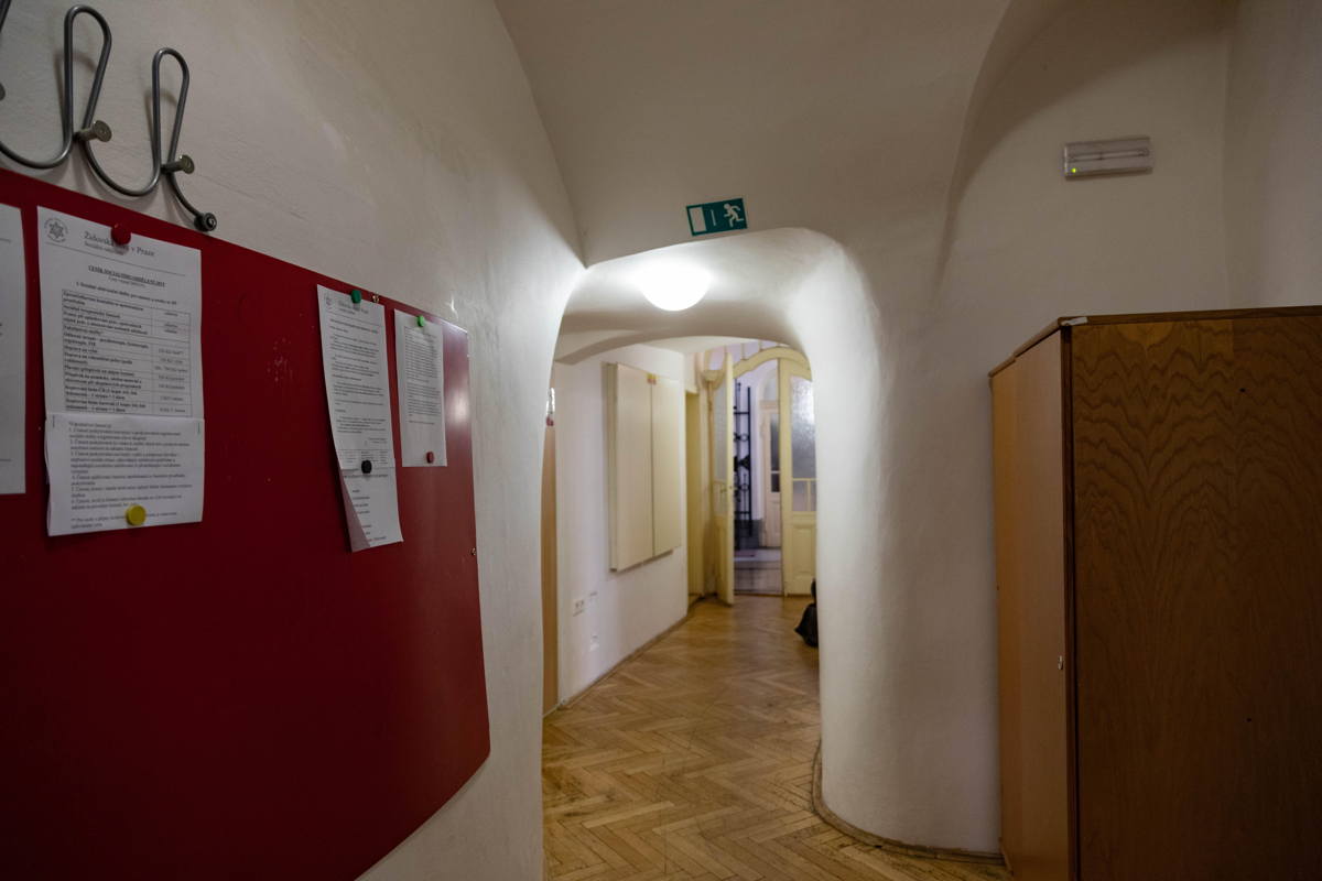 Hallway to Synagogue