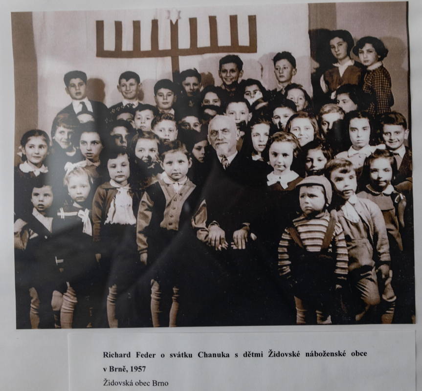 Rabbi Feder survived the Shoah and returned to Kolin