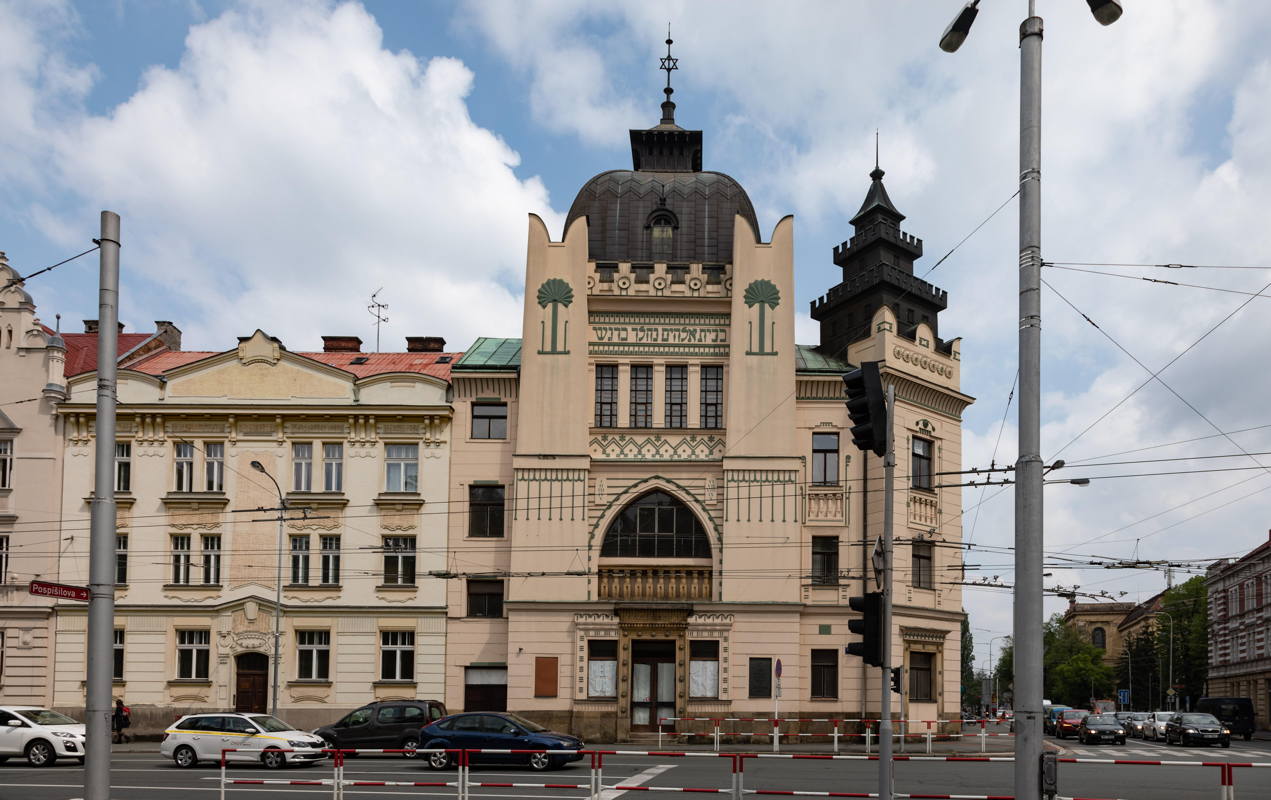 Full view of Synagogue. Community wants to preserve the building