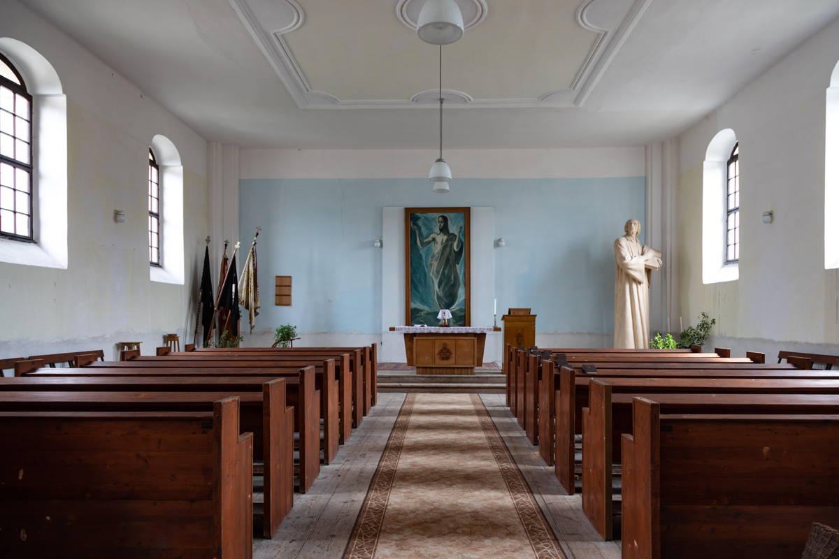 Synagogue now a Hussite church