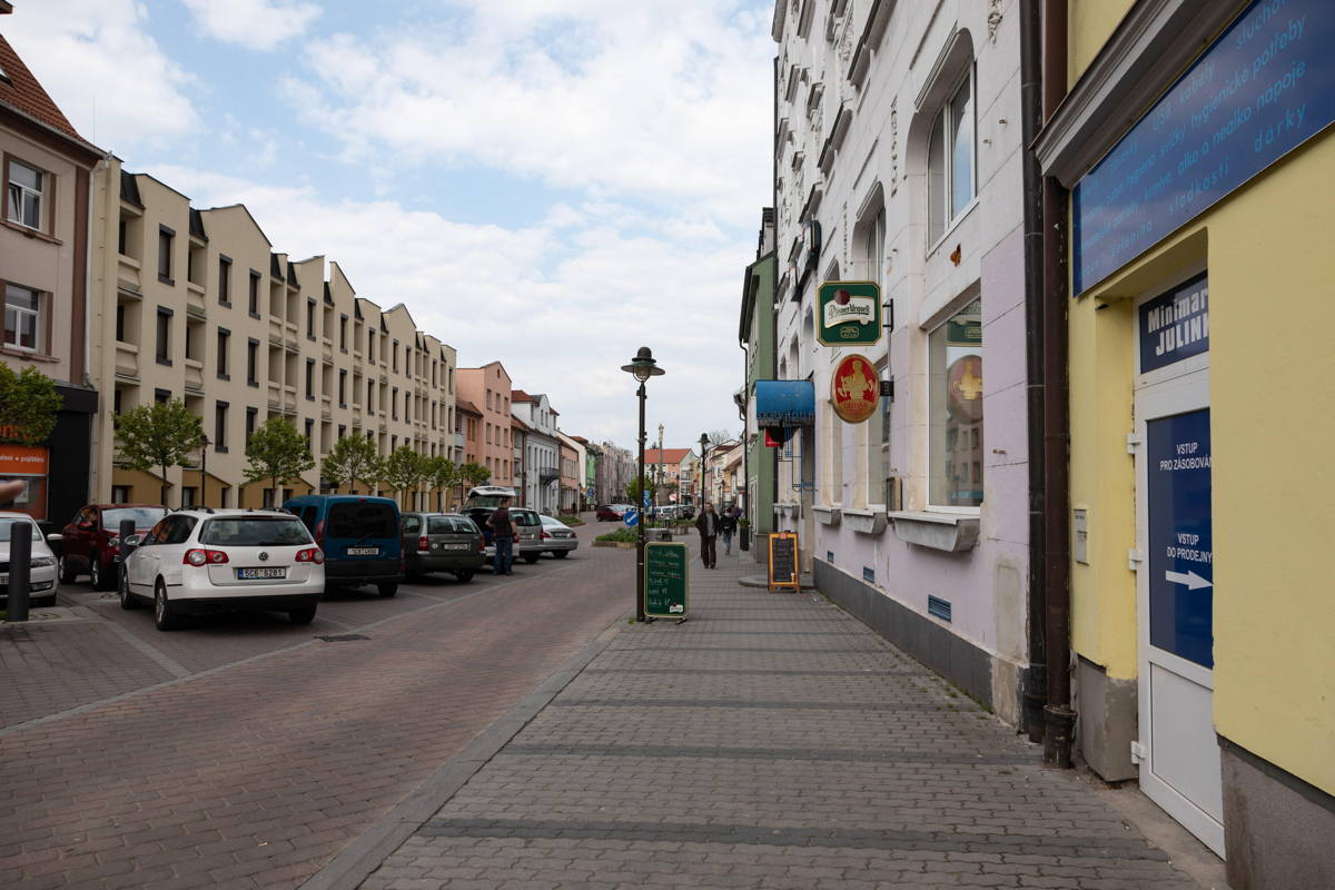 Popular Jewish living and shopping area