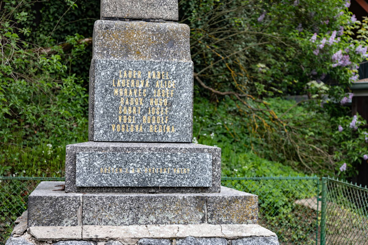 Plaque where the Synagogue was located